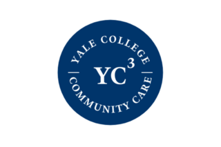A blue circle with 'YC3' in the center, surrounded by text reading 'Yale College Community Care'