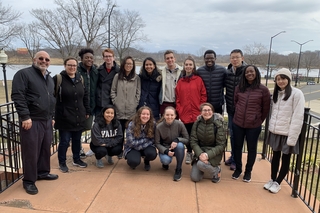 SBNH students posing outdoors.